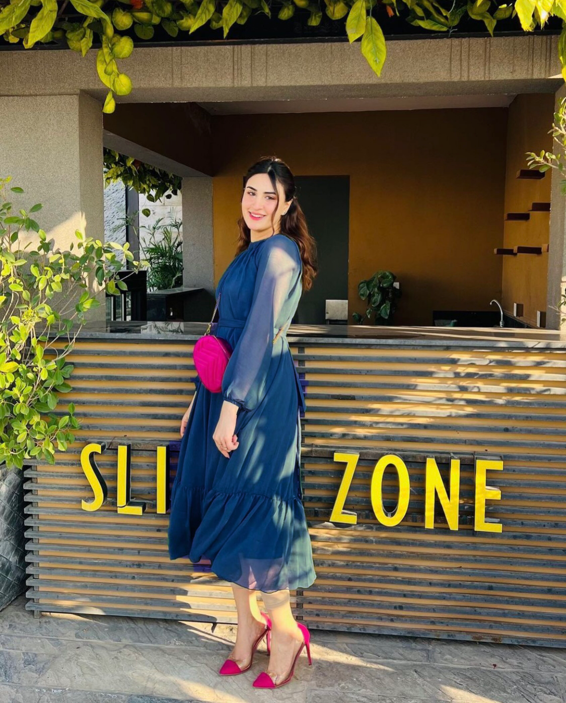 Navy Blue Dress Unique design by Wearkurtis.