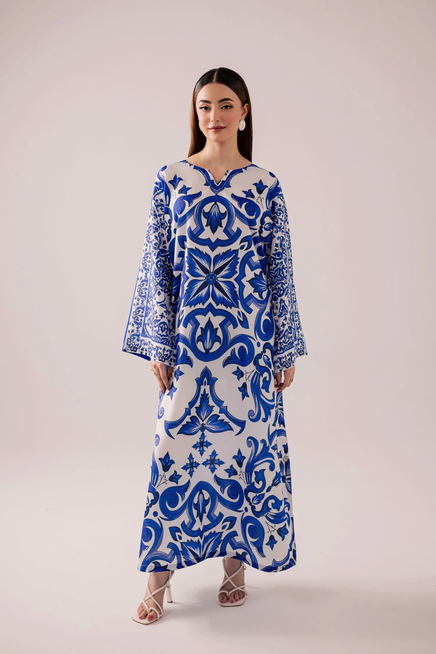 Noor Grace – Silk Crepe Long 2-Piece