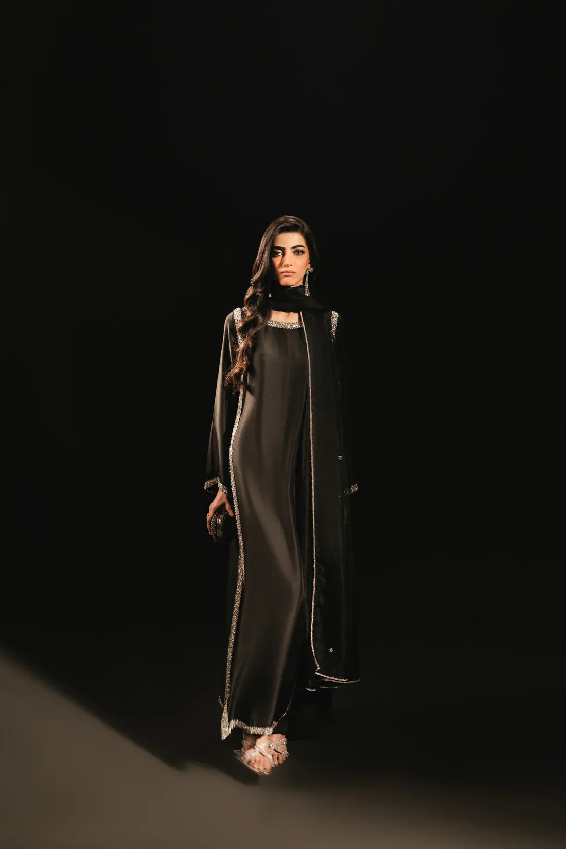 Haya Pure Silk 3 Piece Suit