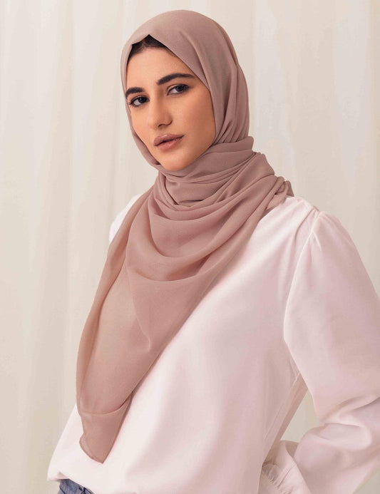 Elegant Rose Hijab By Wearkutis