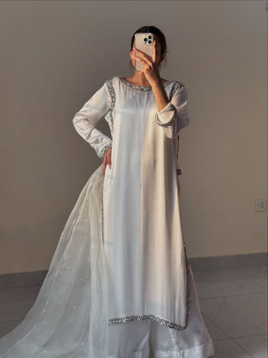 Haya Pure Silk 3 Piece Suit