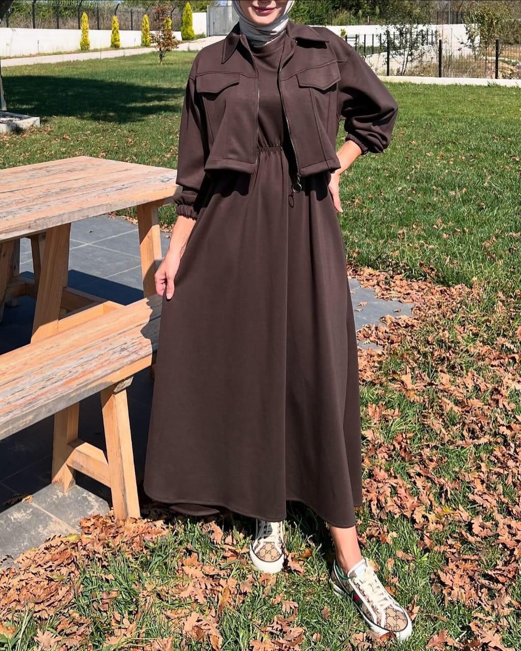 Women Winter Fleece Zip-Up Coati Maxi