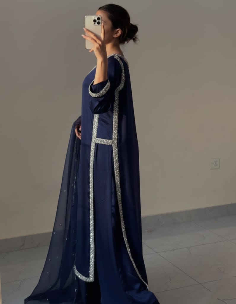 Haya Pure Silk 3 Piece Suit