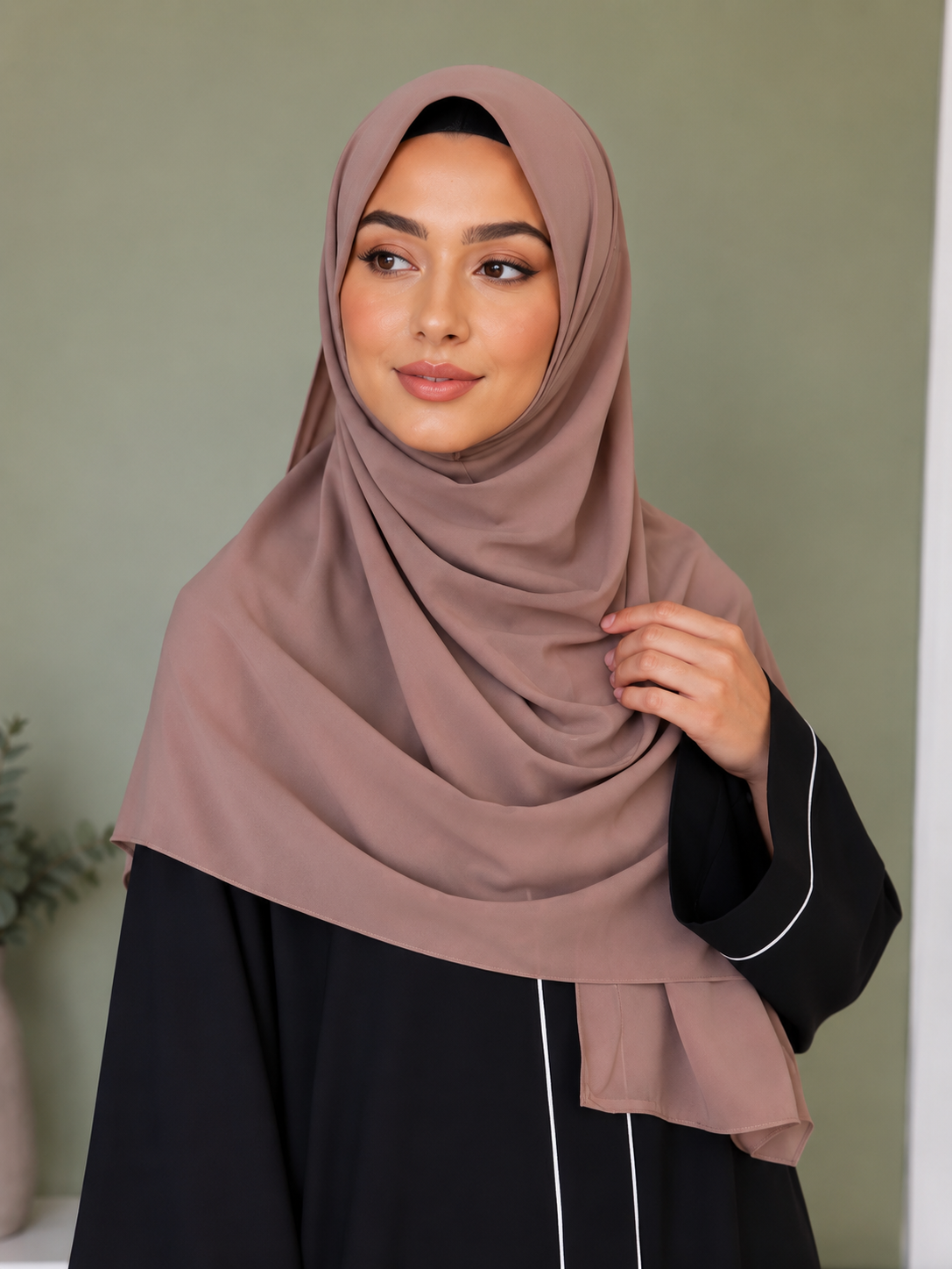 Elysian Luxe Abaya With Stoller By Wearkurtis