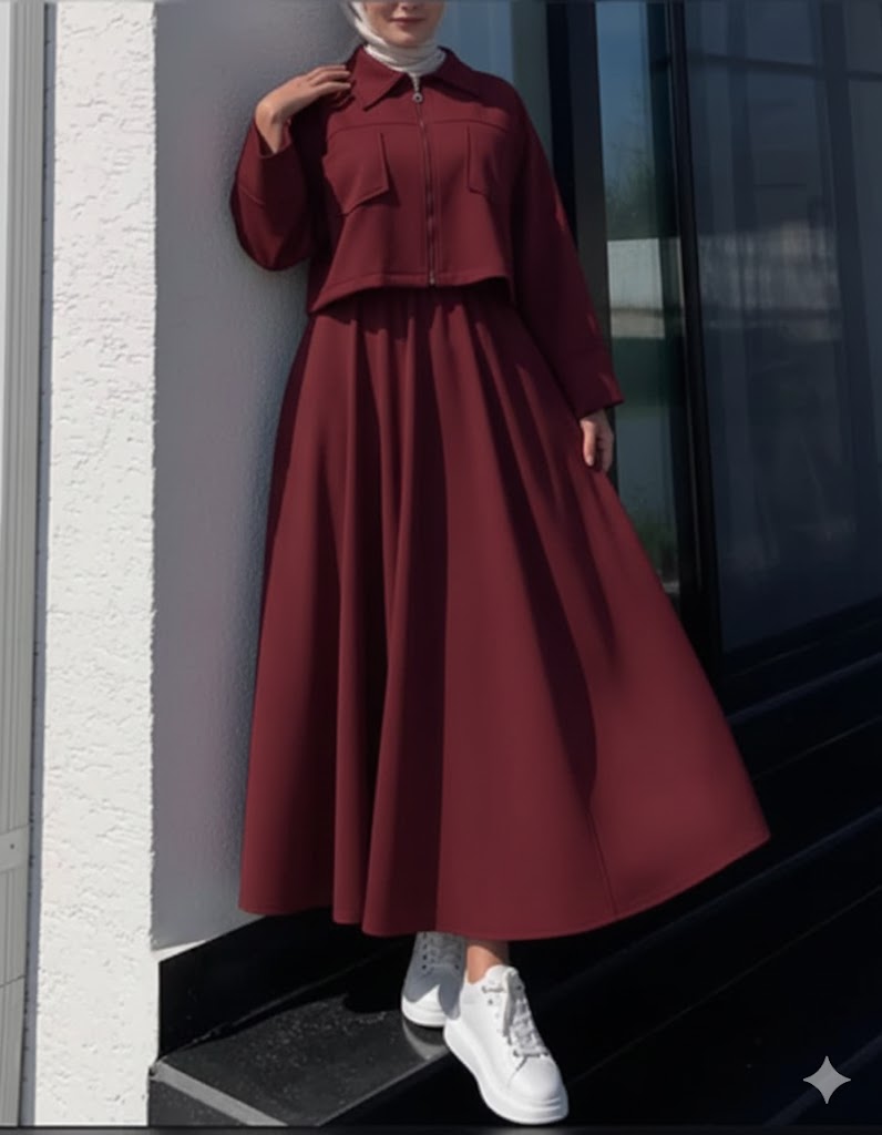 Women Winter Fleece Zip-Up Coati Maxi