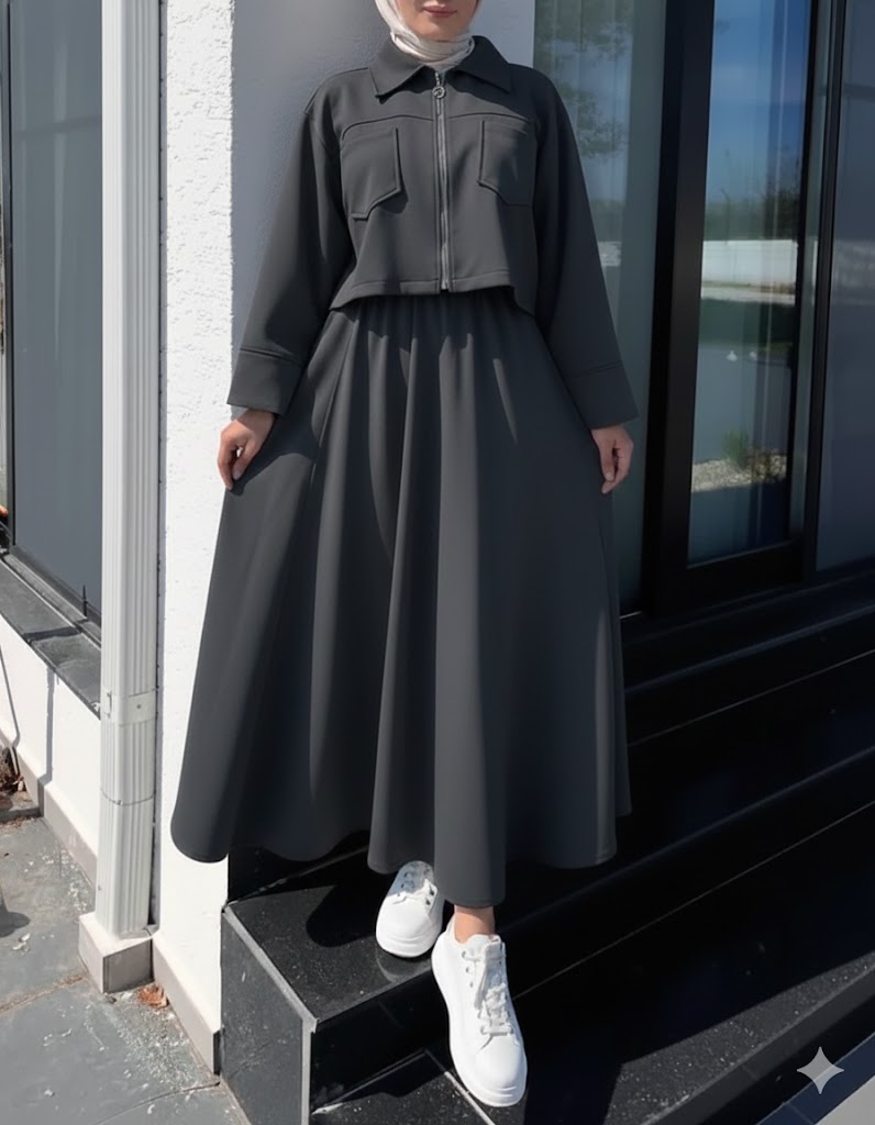 Women Winter Fleece Zip-Up Coati Maxi